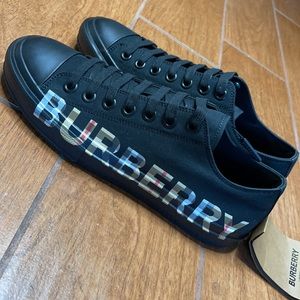 Men’s Burberry Canvas Sneakers